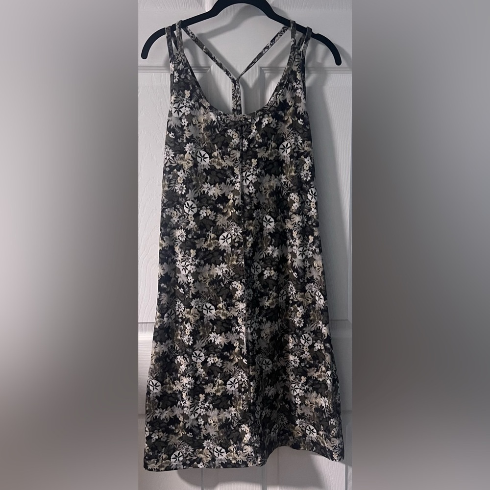 Women's Patagonia Floral Lattice Back Sleeveless Performance Dress